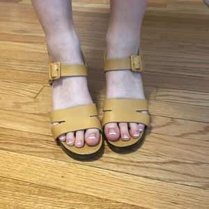 Robert Clergerie shoes, leather sandals size 6